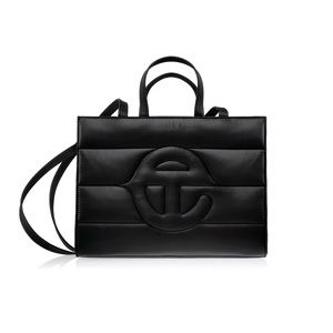 Telfar Medium Puffer Shopper - Black